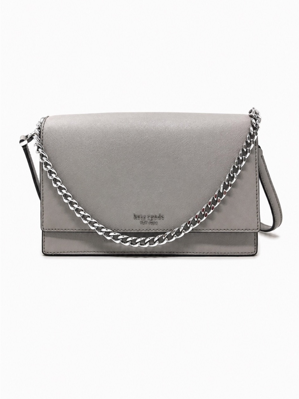 Kate Spade Silver/Gray Cameron Crossbody Bag